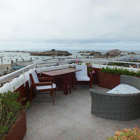 Hotel - Restaurant - Salon De The Le Beausejour Trégastel المظهر الخارجي الصورة